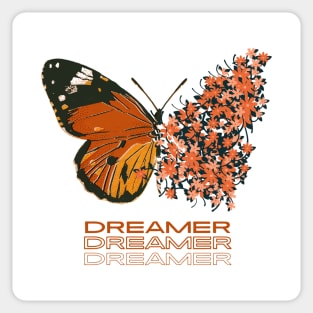 Dreamer Butterfly Sticker